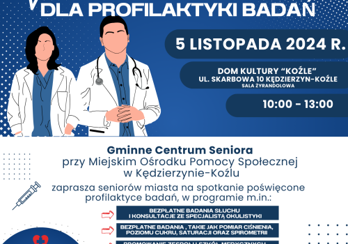 Tak! Dla profilaktyki badań