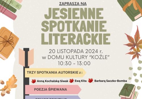 Jesienne Spotkanie Literackie