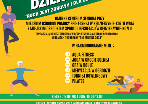 DNI SENIORA 2024 - DZIEŃ SPORTU