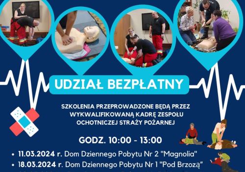 Bezpłatne szkolenie z pierwszej pomocy przedmedycznej